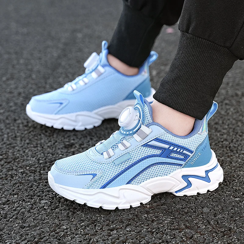 New Arrival Kids Sneakers Mesh Children Running Shoes Breathable Sports Boys Girls Shoes Lightweight Kids Toldder Tenis Shoes