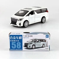 toy gods 143 scale car model toys toyota alphard mpv diecast metal pull back car model toy for giftchildren