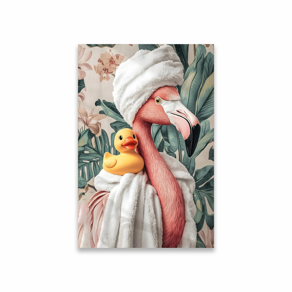 

Живописный постер для ванной комнаты