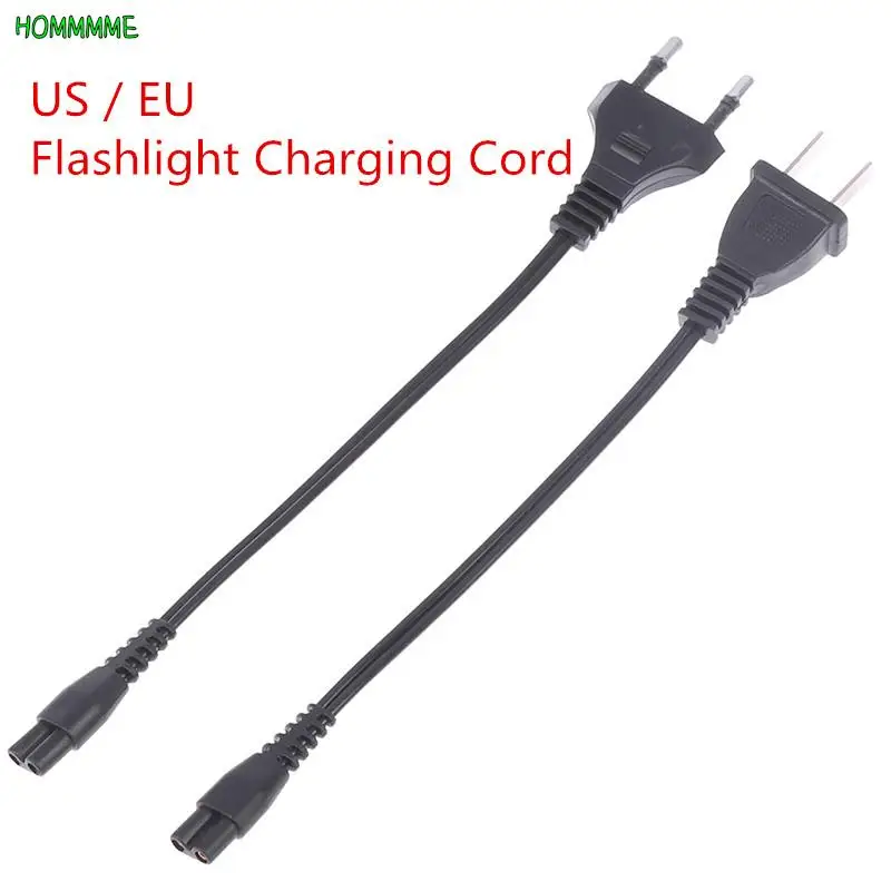 

US / EU 220V Ac Charging Cord Universal For Rechargeable Flashlight 1101 1106 1108 Flashlight Charging Cord 1pc