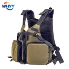 WHYY уличные водонепроницаемые рыболовные жилеты, нейлоновые быстросохнущие жилеты для ловли нахлыстом, Аксессуары для рыбалки, костюмы для ловли рыбы в скалах