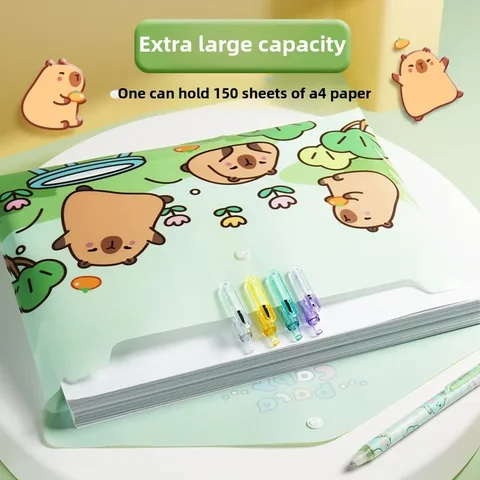 Папка для файлов из пластика с мультяшными героями