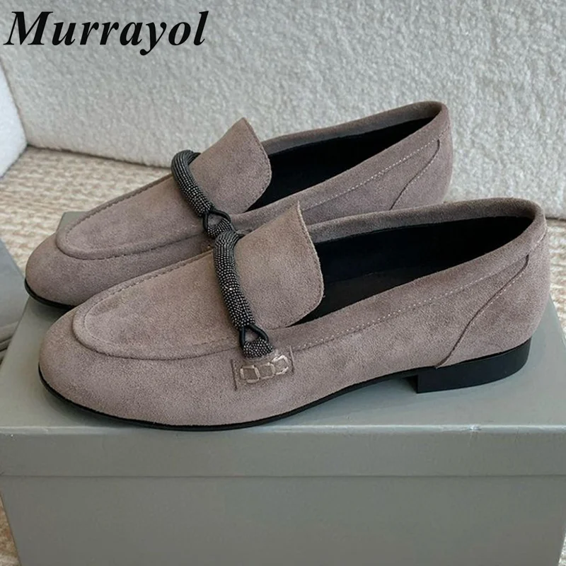 Женские лоферы с декором из бисера в стиле ретро женские замшевые туфли на