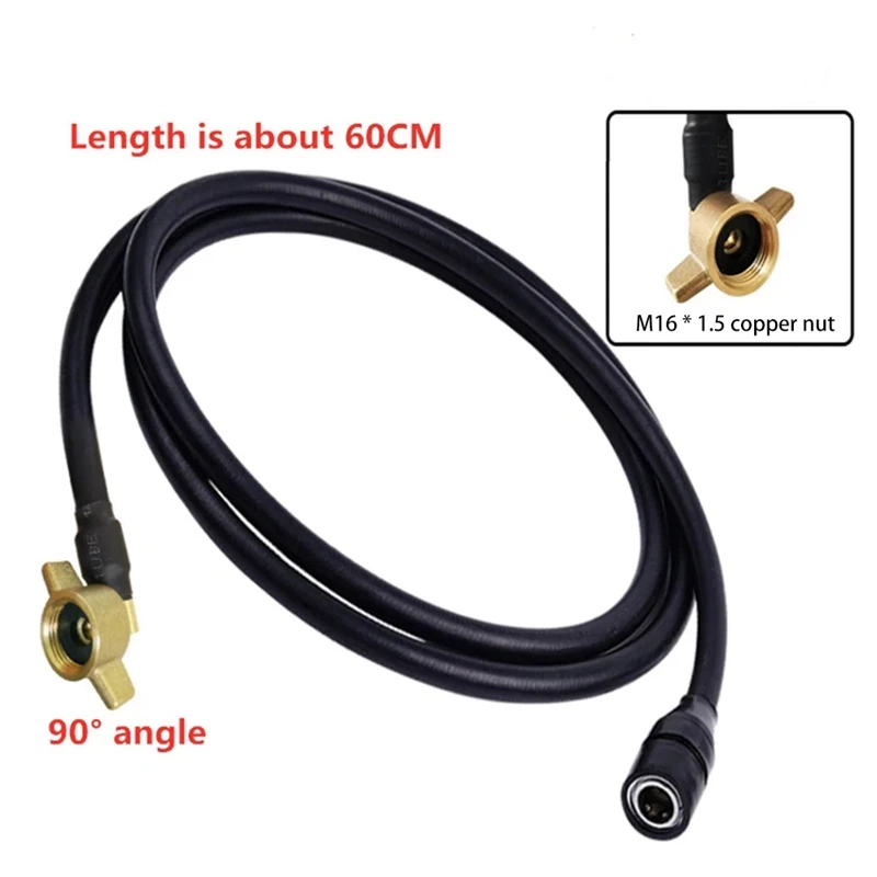 

60CM Truck Air Tank Air Intake Connector Connecting Pipe Truck Trailer Air Tank Truck Pneumatic Dust Collector