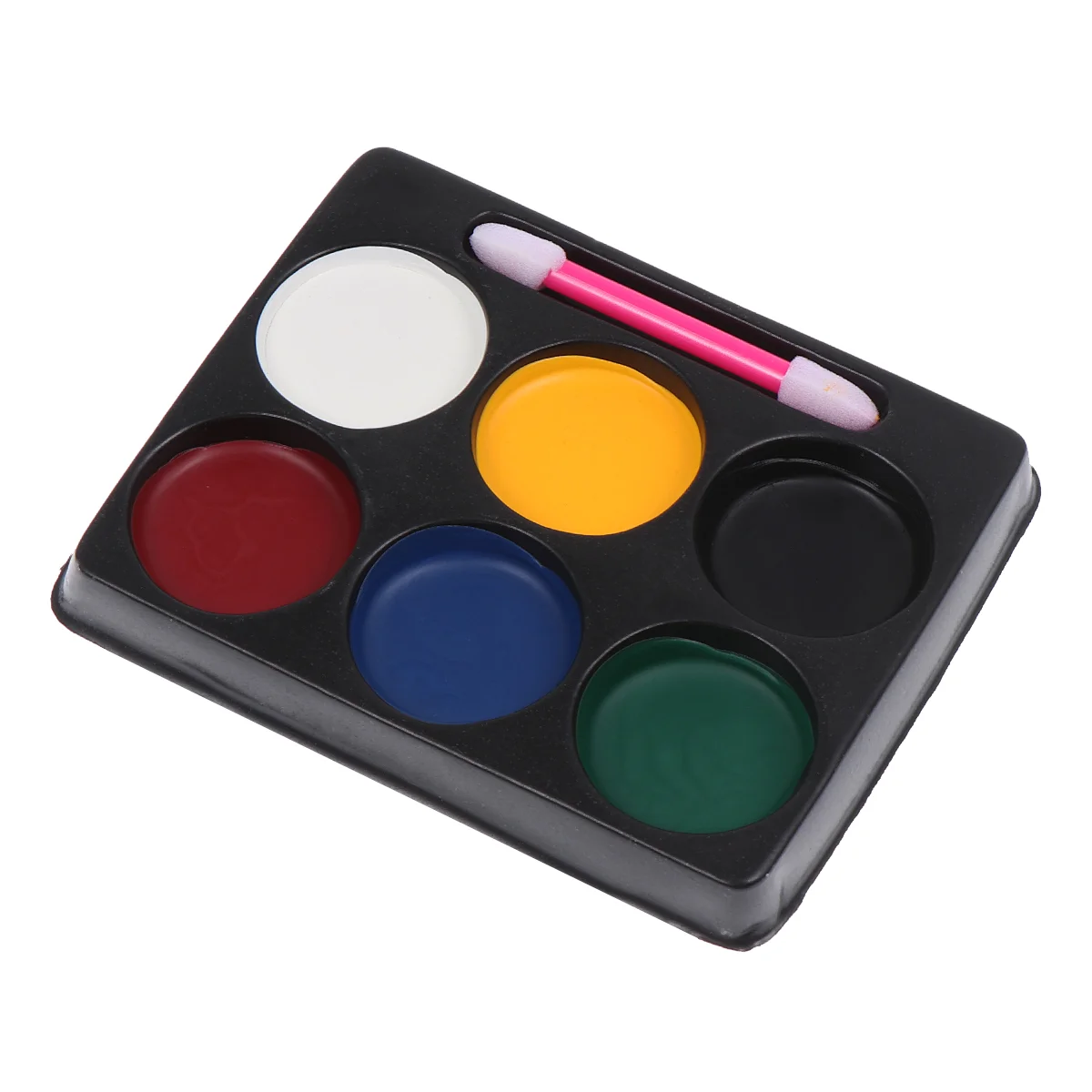 

6 Color Kids Face Set Fundamental Drawing Face Body with Brush for Party Makeup
