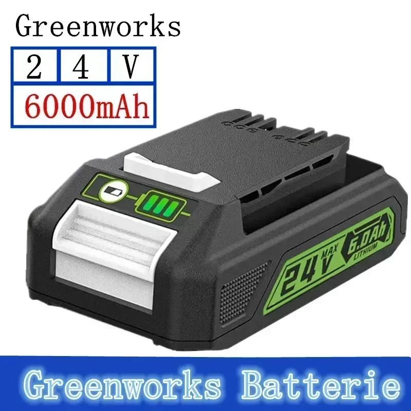 Для Greenworks 24 В 6 0 Ач аккумулятор TASCHE 708 29842 литиевый — совместимый с 20352 22232 Werkzeuge