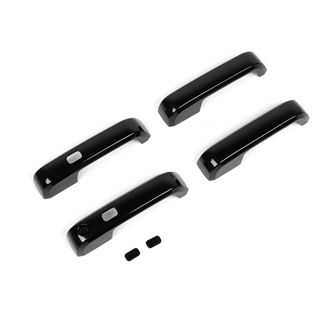 

Exterior Door Handle Shell Decoration Cover Stickers Trim for Ford F150 2015-2020 Car Accessories ,ABS Black