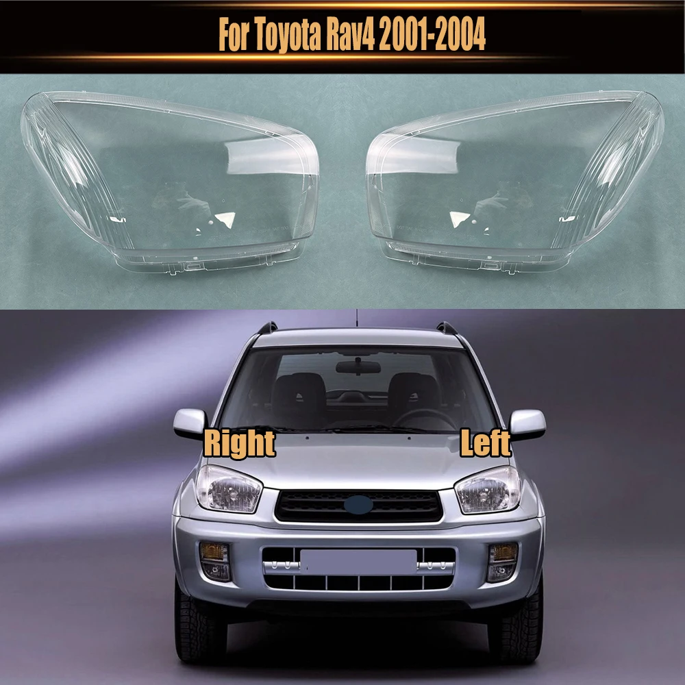 Для Toyota Rav4 2001 2002 2003 2004 крышка передней фары корпус лампы прозрачный абажур линза