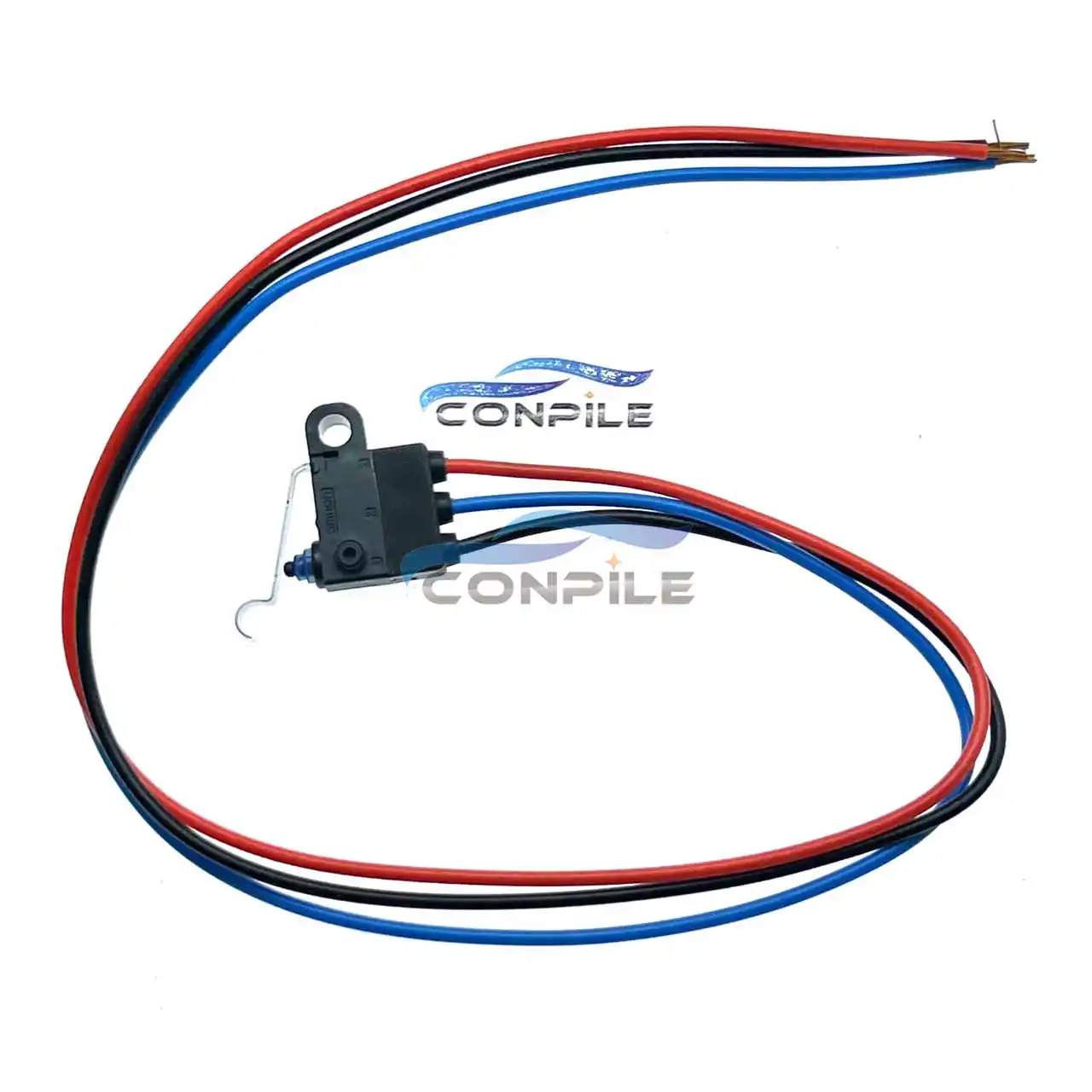 

New original for micro switch D2HW-C271M waterproof belt line curved handle