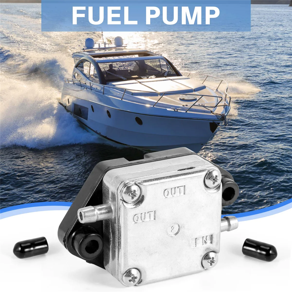 Топливный насос F4 4T для PARSUN HDX MAKARA YAMAHA F5 F6 F8 4 цикл 4HP 5HP 6HP 8HP подвесной 6BX-24410-00