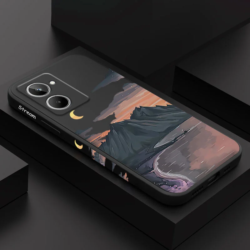 Красивая речная фотосессия для OPPO Realme 11 10 10T 9 9i 8 8i 7 Pro Plus C31 C35 C20 C21Y C25 S 4G чехол 2021 2020