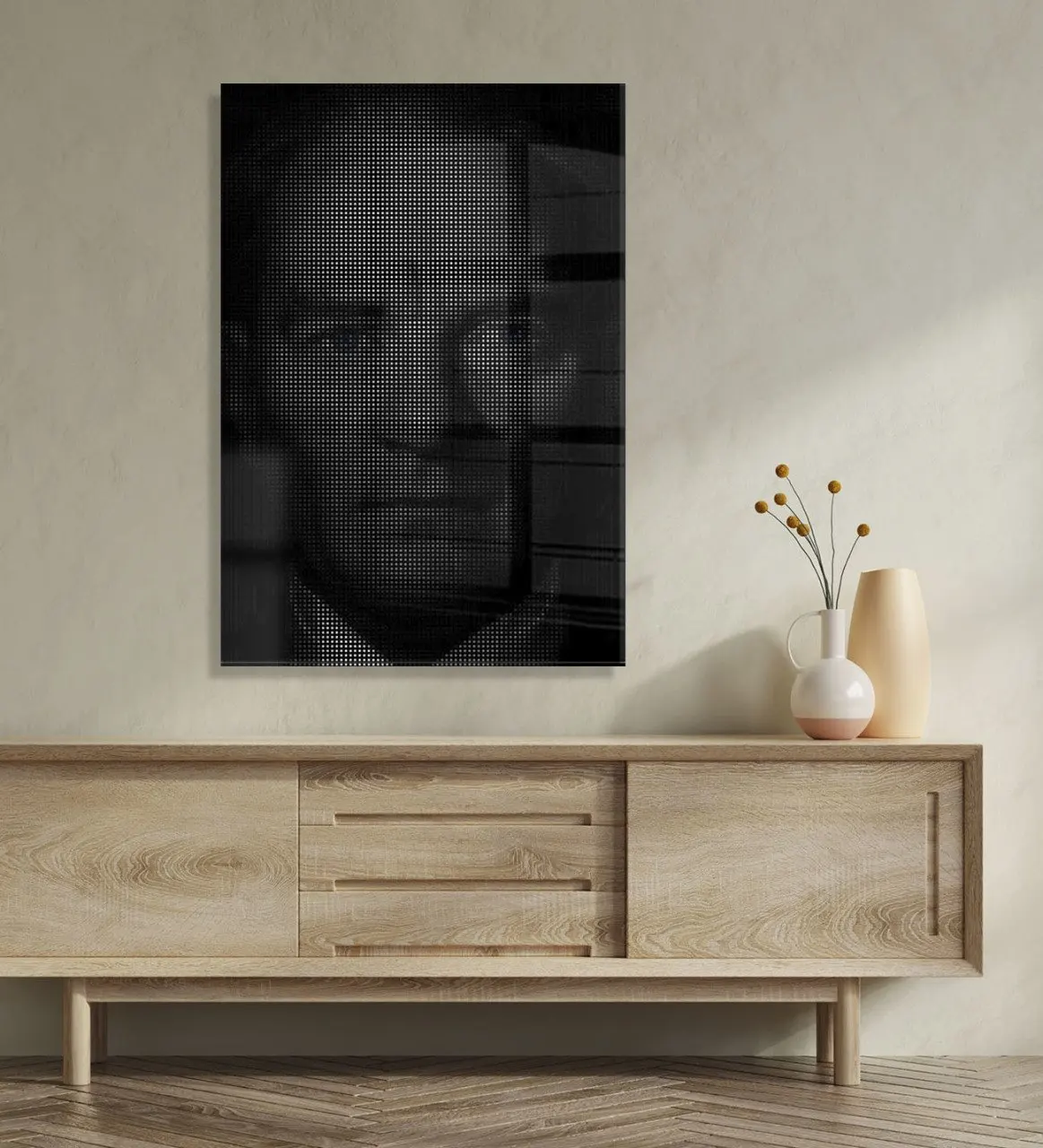 

BK Gift ataturk themed glass table 70x100cm-9