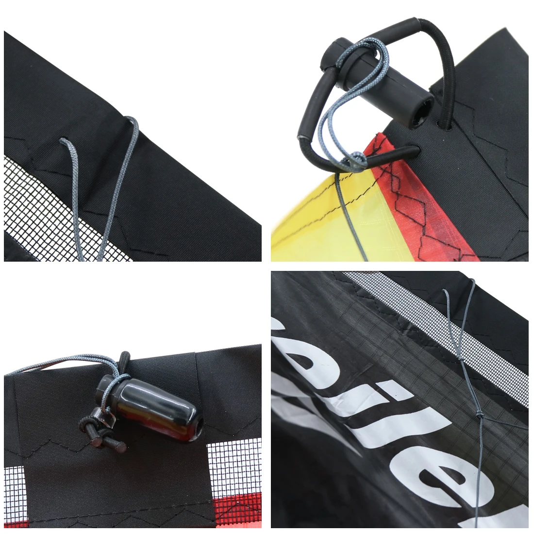 Горячая распродажа Freilein 4 Line Stunt Kite Professional 2.42м Большой Начинающий Акробатический PC31 Ручка + 4x30м х 90 фунтов Летающие Линии Сумка в комплекте.