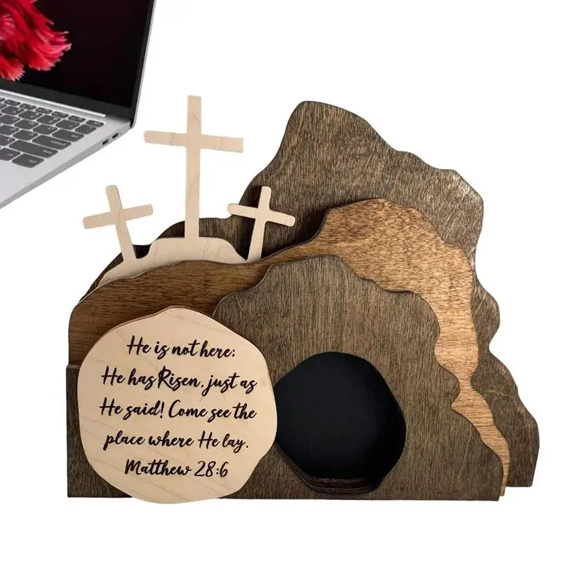 

Пасхальный деревянный декоративный набор для дома, украшение в стиле Монтессори для дома и свадьбы