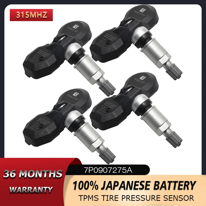 TPMS Датчик для AUDI R8 RS7 VW Touareg Porsche Cayman 911 датчик давления в шинах 315 МГц 7P0907275A 7PP907275G 7PP907275C