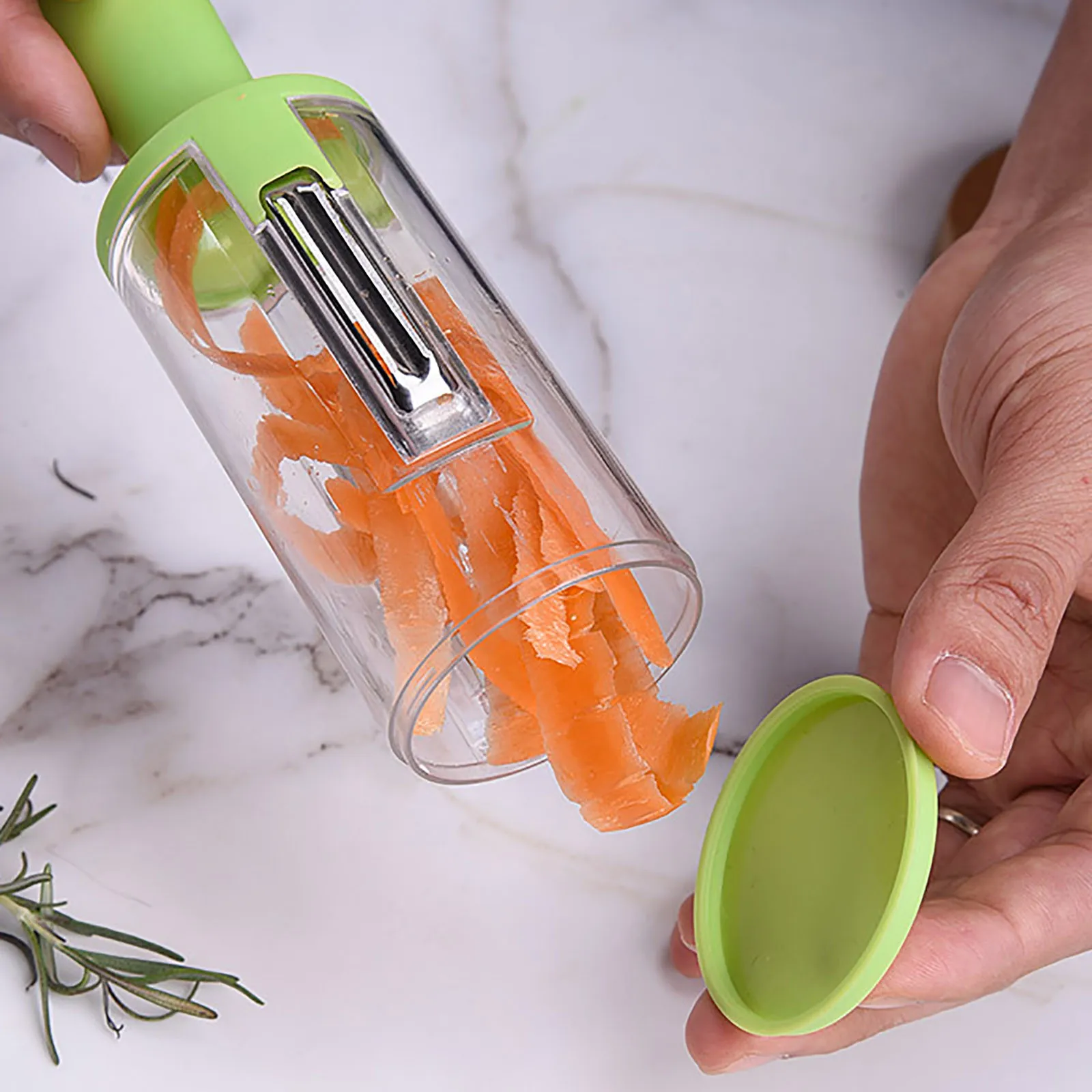 Овощечистка с контейнером измельчители для картофеля моркови яблок кухонная