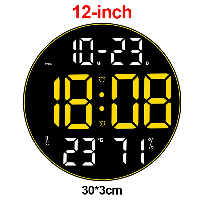 

Настенные часы LED 10/12 дюймов