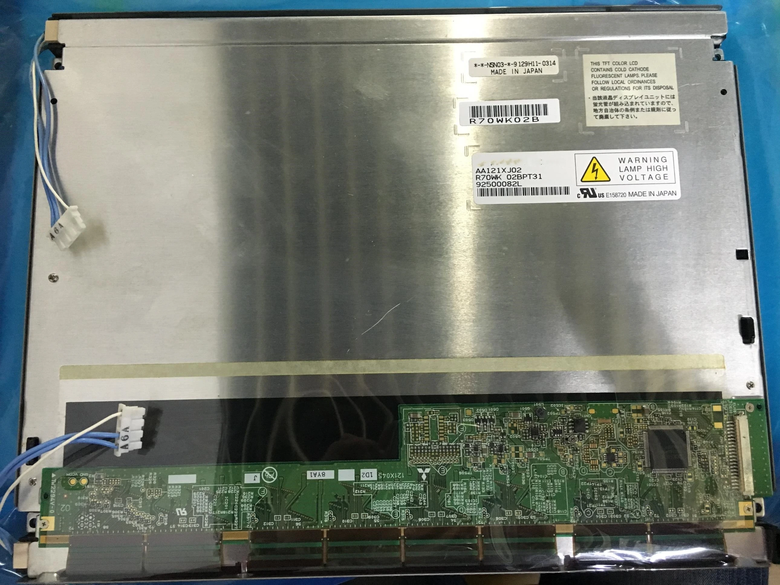 

Original AA121XJ02 12.1" LCD Screen Display Panel