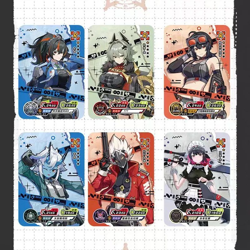 Zenless Zone Zero Cards Deluxe Edition Booster Pack Limited Silver Flash Card Аниме Игры Коллекционные карты Игрушки Подарки (art.: 3920d41fc5bc4) - 3920d41fc5bc4