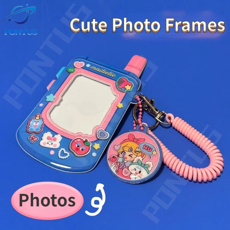 

MAITIETIE ретро телефон Стайлинг Idol фото карта фотография фотосессия милый Kpop кампус автобусная карта дисплей рукава прекрасный кулон подарок