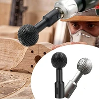 1pcs ball gouge spherical spindles shaped wood gouge 1014mm power carving attachment for angle grinder wooden carving tool