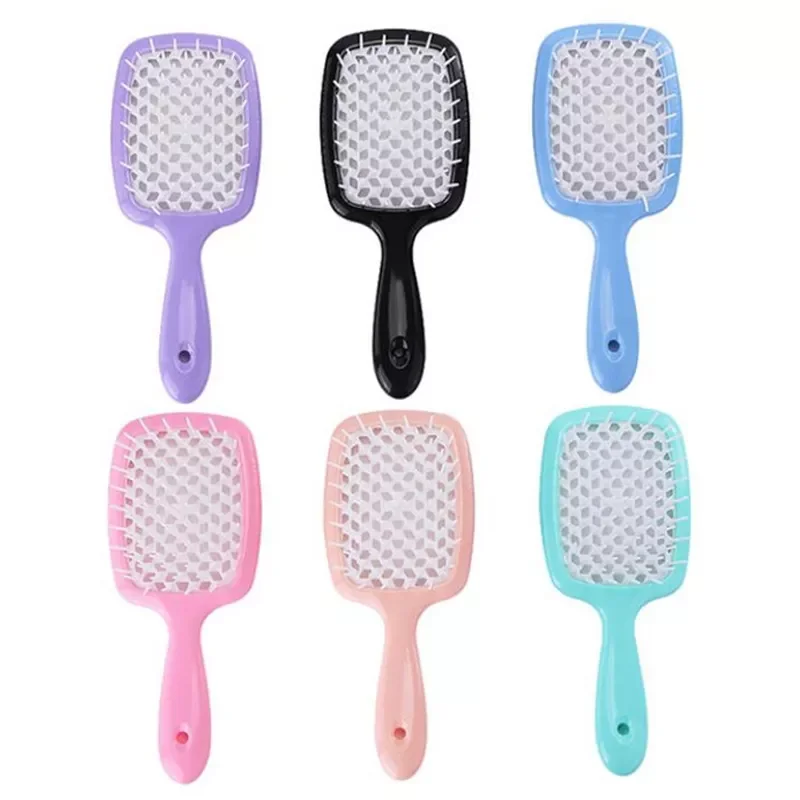 

Tangled Hair Brush Salon Hair Styling Tools Large Plate Combs Massage Scalp Hair Comb Hair Brushes Girls Ponytail Comb Hollowing