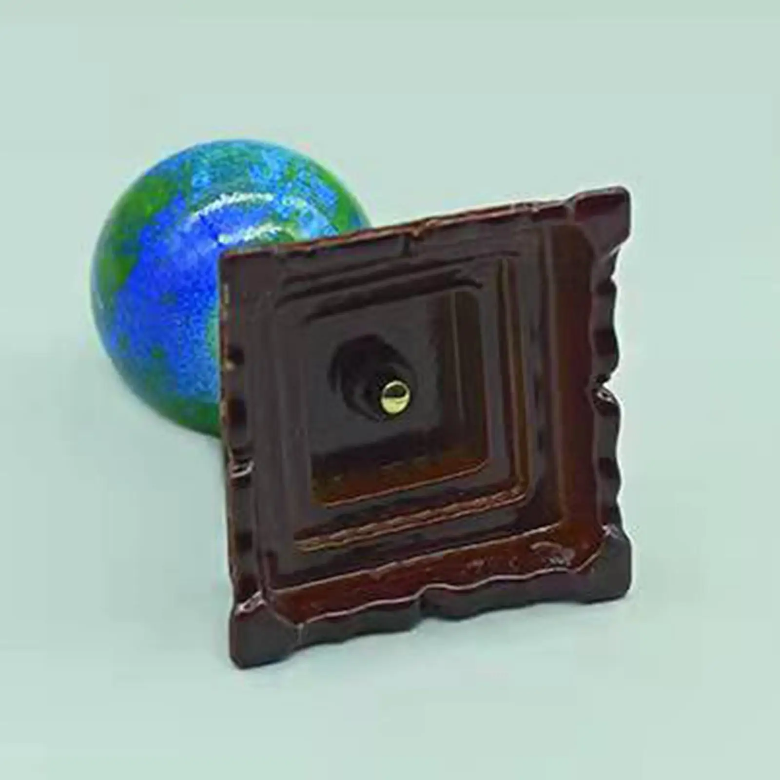 1:12 Масштаб Кукольный домик Глобус модель и основа жизни сцена микро пейзаж