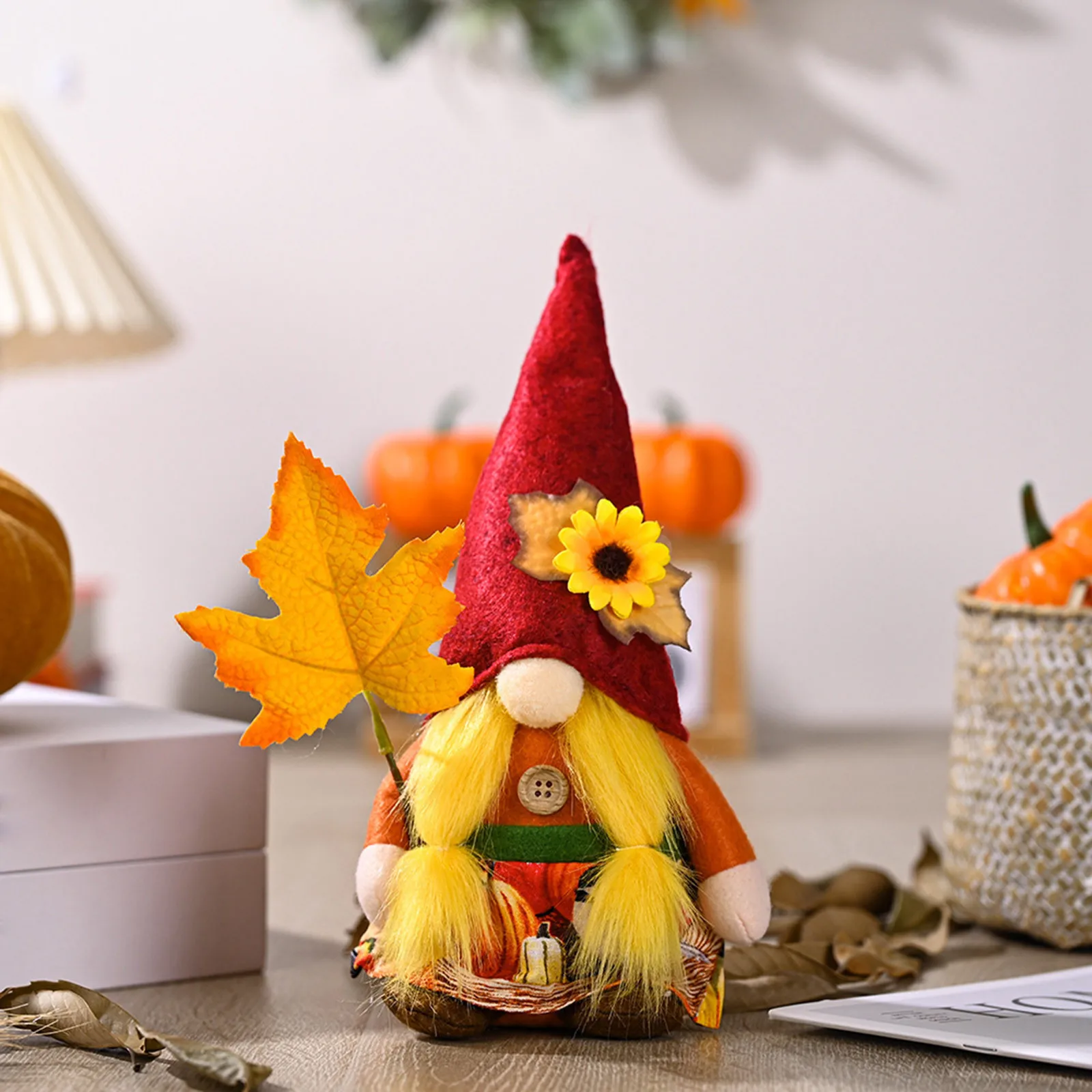 Гном плюшевый весенне-летний Декор ручной работы набивной праздник кухня сад