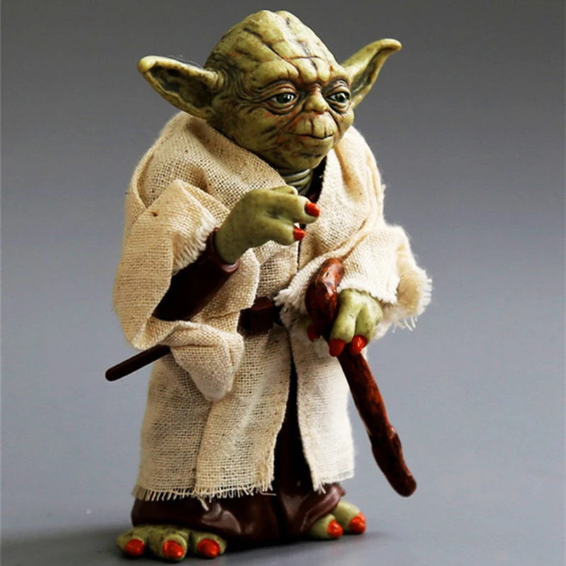 

12CM Disney Star Space Wars Master Yoda PVC Action Figure Yoda Model Collectible Toy For Children Boy Christmas Birthday Gift