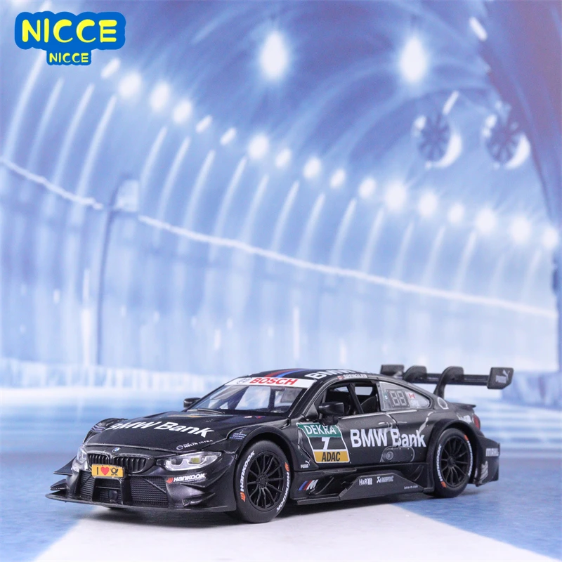 

NICCE 1:32 BMW M8 M4 GTE DTM Le Mans Alloy Racing Car Model Diecast Metal Toy Vehicles Car Model Simulation Collection Gift A25