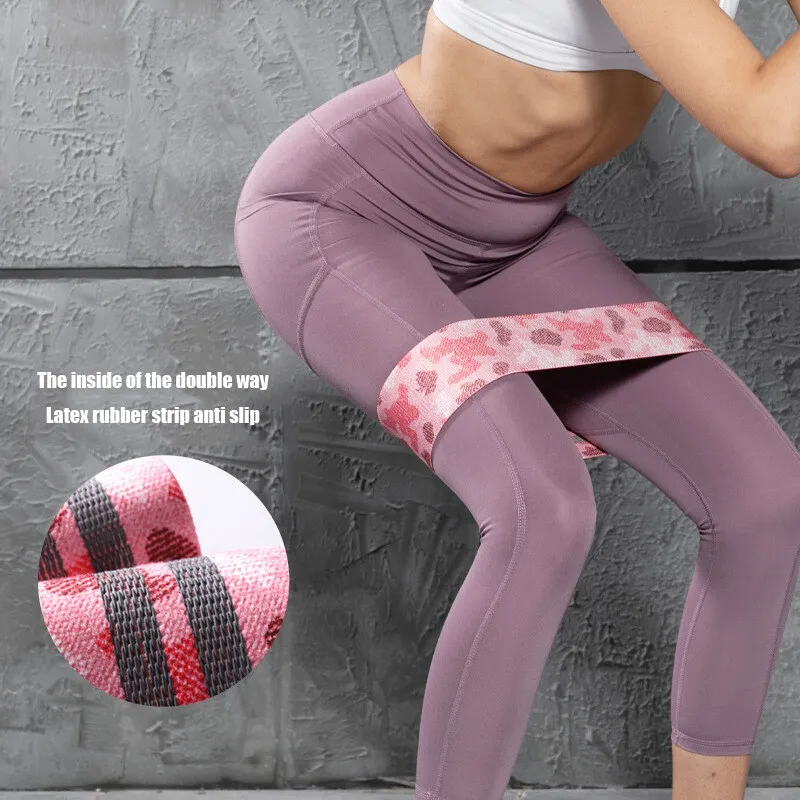 

Non-Slip Resistance Bands Exercise Band Elastic Strap for Legs and Glute Fitness Home Gym Workout Equipment Yoga Straps