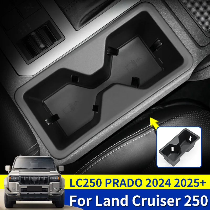 Фото Новинка для Toyota Land Cruiser 250 Prado Lc250 2024 2025 1958, первое издание, обновленные аксессуары, подушка для чашки воды №1