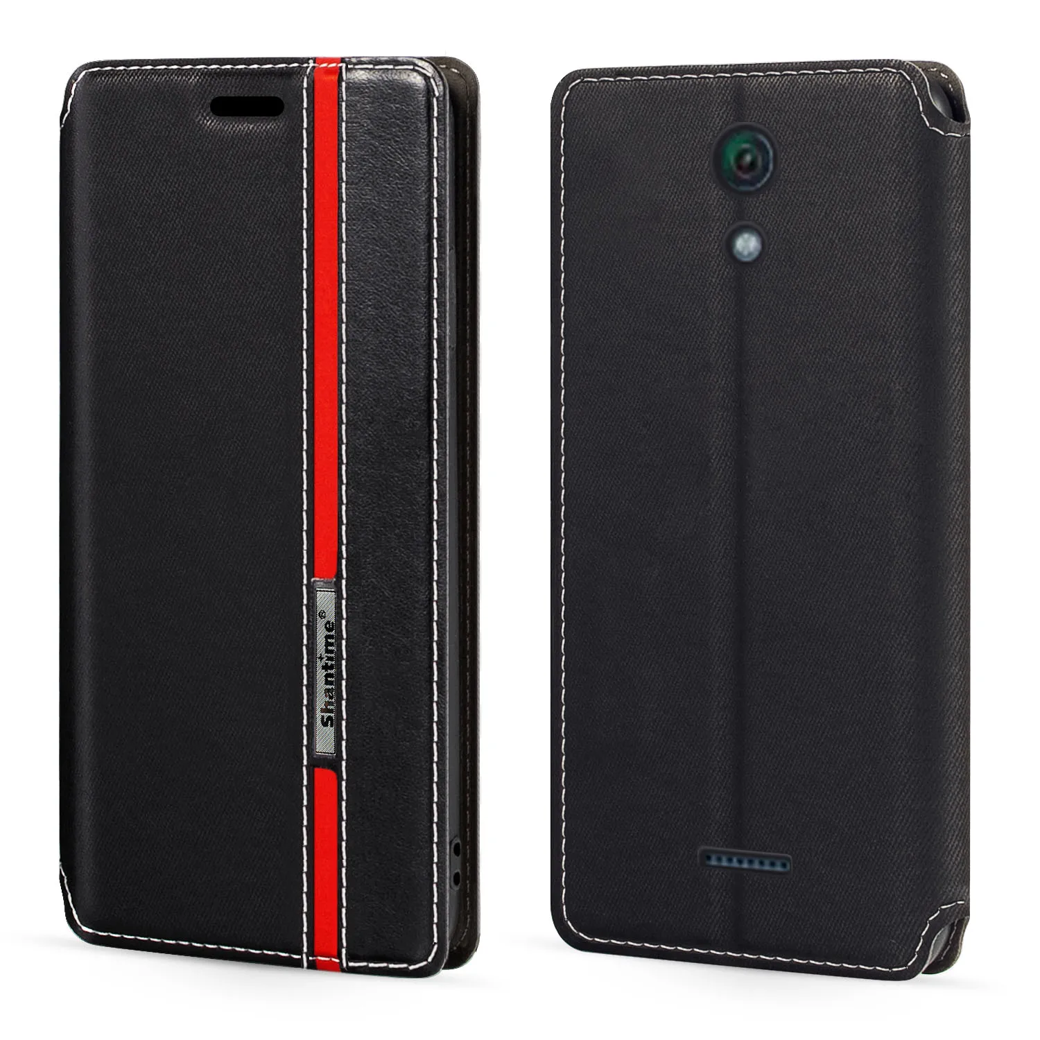 

For Cricket Vision 3 Case Fashion Multicolor Magnetic Closure Leather Flip Case Cover with Card Holder