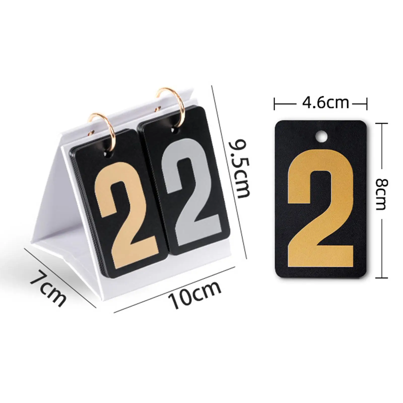 Флип-доска для соревнований по карточным играм Портативный счетчик очков