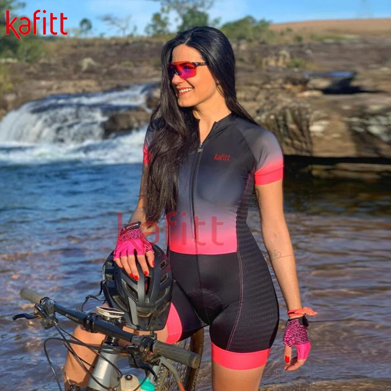 

Новинка от Calfit, женская одежда для велоспорта, повседневный костюм, одежда для велоспорта, комбинезон с короткими рукавами, женская одежда для велоспорта, толстовка с цветными блоками