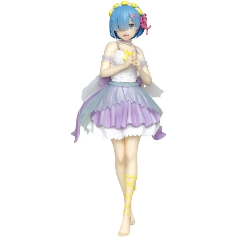 

Original Taito Cute Anime Figure Re Zero Start Life In Another World Rem Angel Ver. Figure PVC Model Doll Toys