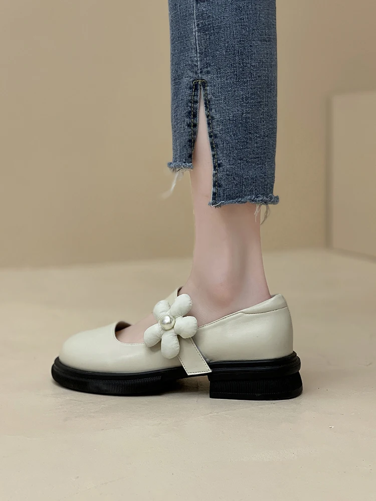 

Shoes Woman 2022 Shallow Mouth Modis Female Footwear Round Toe New Comfortable Summer Cute Dress Hoof Heels Basic Hook & Loop PU