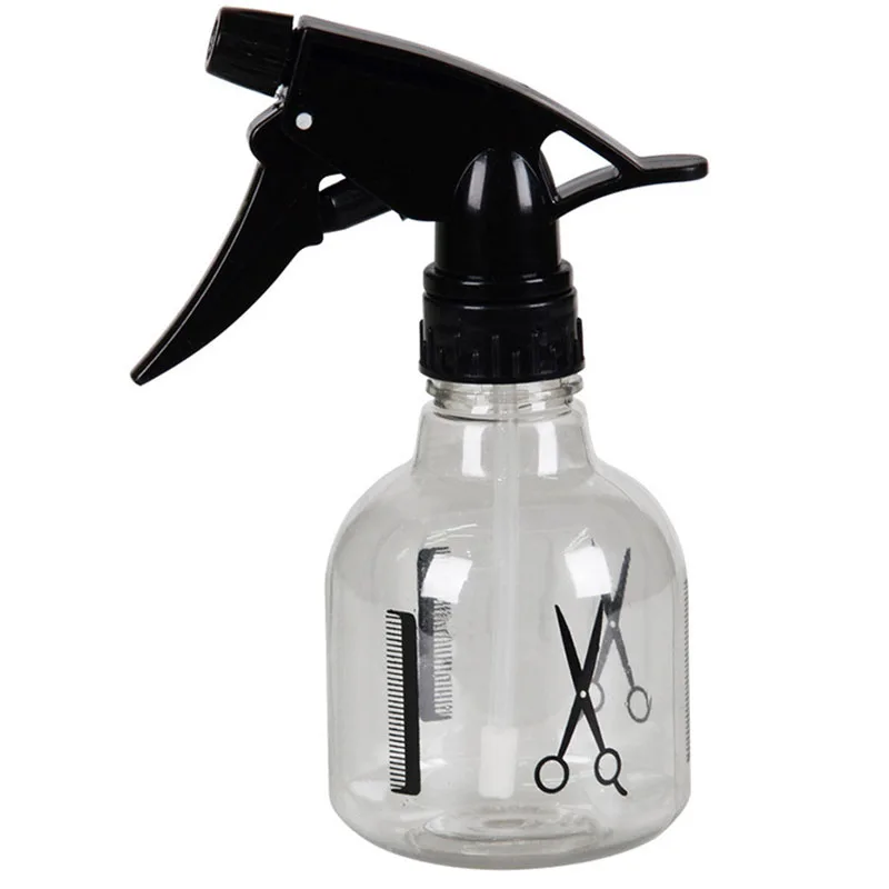 

250ML Hairdressing Spray Bottle Salon Barber Hair Tools Water Sprayer Transparent Portable Plastic Hair Spray Bottles