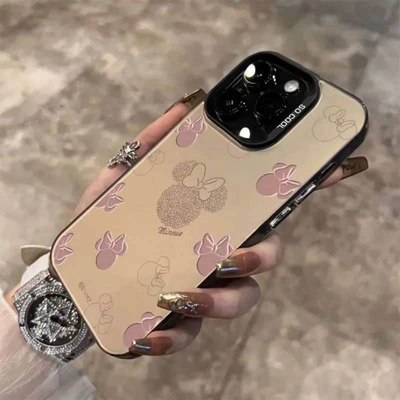 Чехол для телефона с изображением головы Минни iPhone 15 14 13 12 11 PRO MAX 7 8 PLUS XR XS
