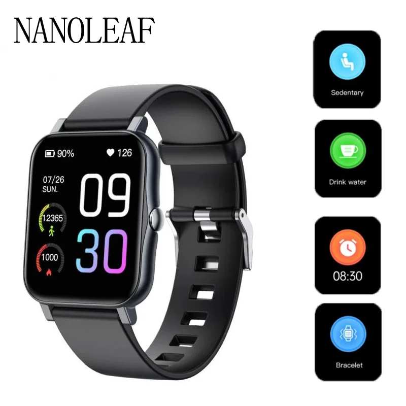 

GTS2 Fitness Smart Watch Men Women Full Touch Screen Sports Tracker Sleep Heart Rate Monitor Waterproof Digital Wristwatches