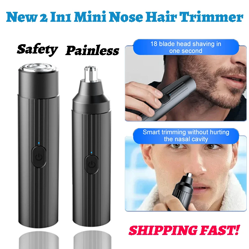 Men's Beard Remover Machine Shaving Painless Tools Shavers Removal