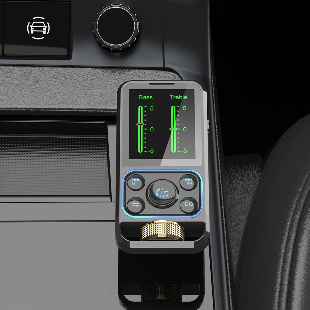 

Car FM Player Transmitter QC3 0 Music Bluetooth-compatible MP3 Accessory