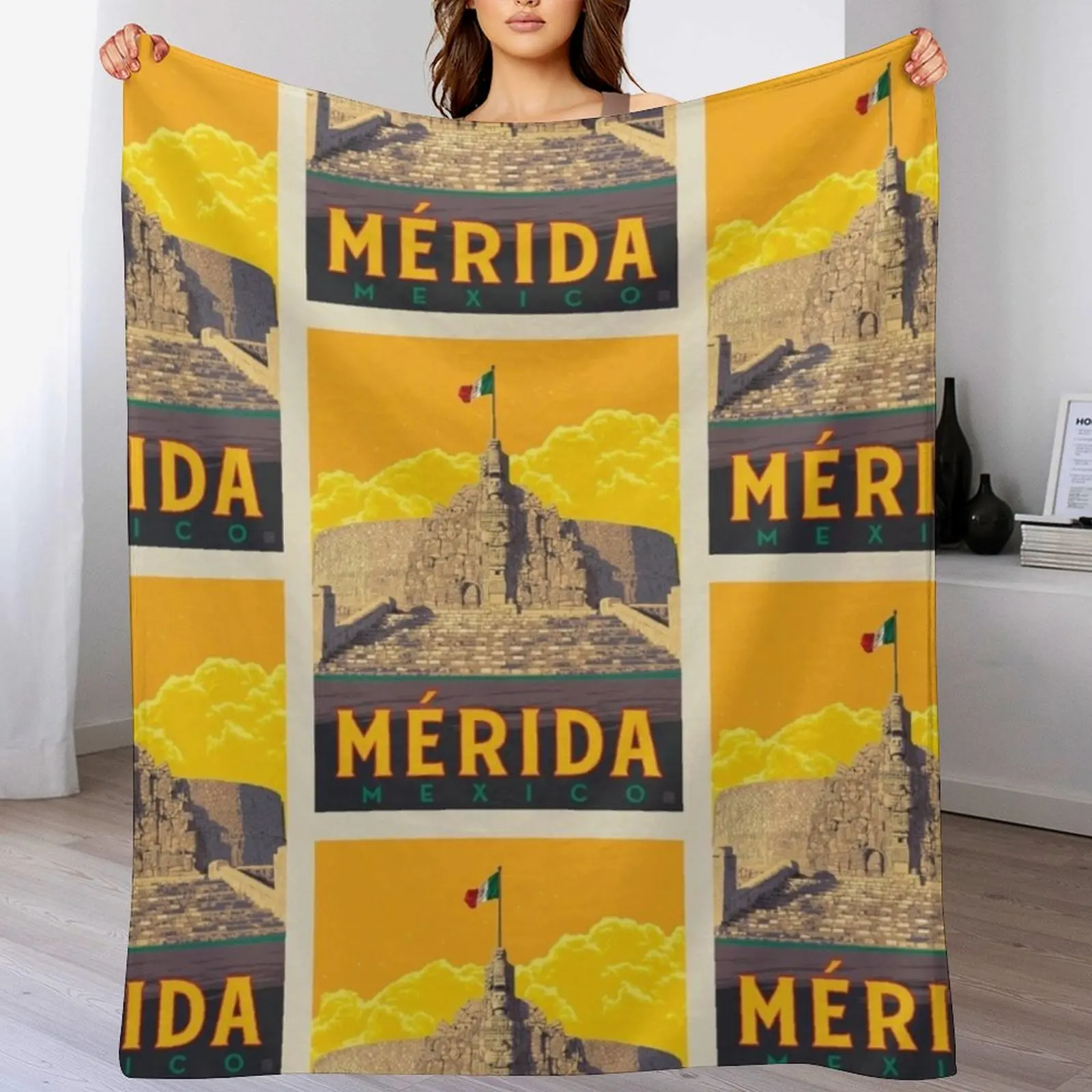 Меріда Мексика Плед одеяла и декоративные