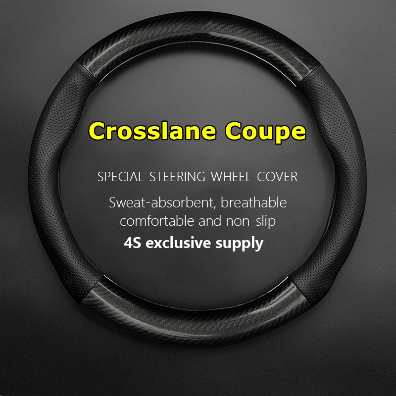 

PU Leather For Audi Crosslane Coupe Steering Wheel Cover Fit 3.2 Coupe Quattro 2008 2.0 TFSI 2009 Sportback Cabriolet 2010