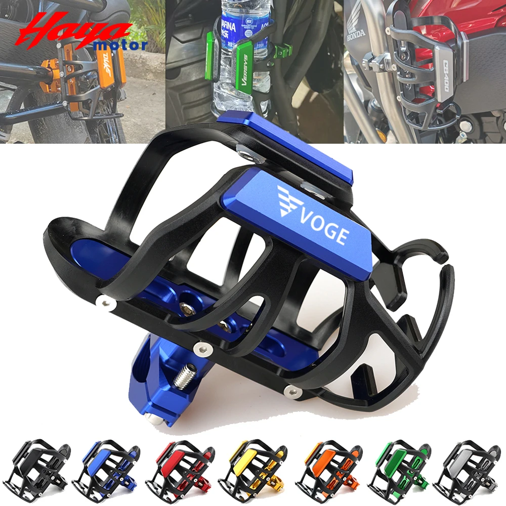 

For Loncin Voge 200AC 300AC 300R 500DS 500R 650DS ER10 high quality Motorcycle CNC Beverage Water Bottle Drink Cup Holder