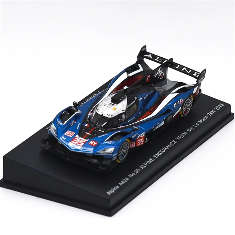 Фото Модель автомобиля SPARK 1:64 Oreca 07 Alpine A424 Carrera RSR 3.0 №4