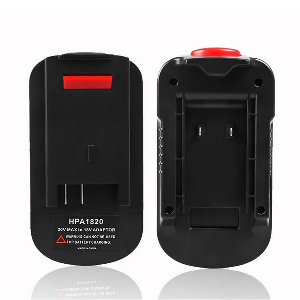Фото Для Black Decker/Stanley/Porter Cable 20 В Макс. литиевая батарея на NiCad и NiMh аккумулятор, адаптер преобразователя аккумулятора для электроинструментов №1
