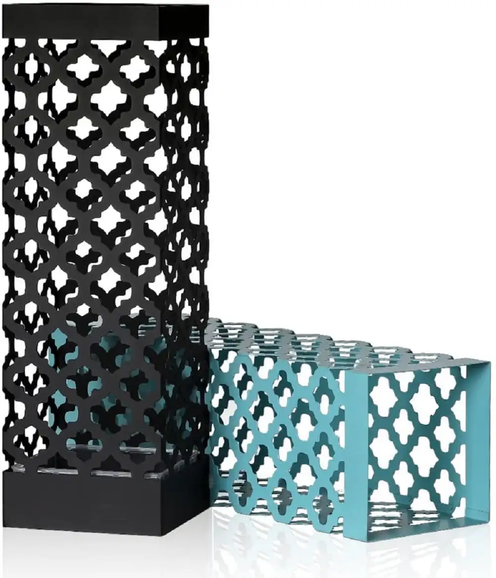 

Metal Umbrella Stand, Black