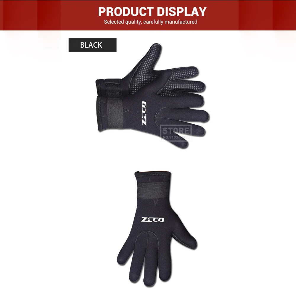 Неопреновые перчатки для дайвинга 3 мм плавательные ласты серфинга кайтсерфинга