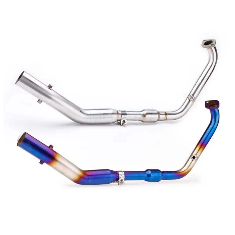 

Motorcycle Exhaust Front Full System R15 V4 Manifold Slip-on Modified Silencer Middle Link Pipe MT15 Muffler Header Collector